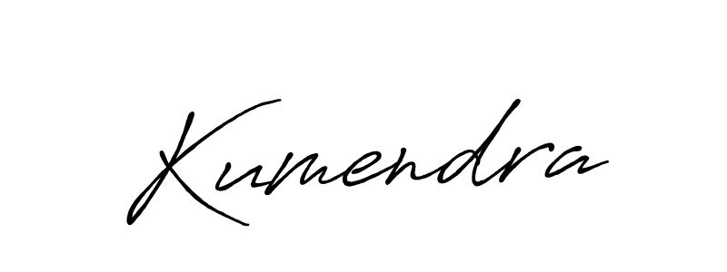 How to make Kumendra name signature. Use Antro_Vectra_Bolder style for creating short signs online. This is the latest handwritten sign. Kumendra signature style 7 images and pictures png