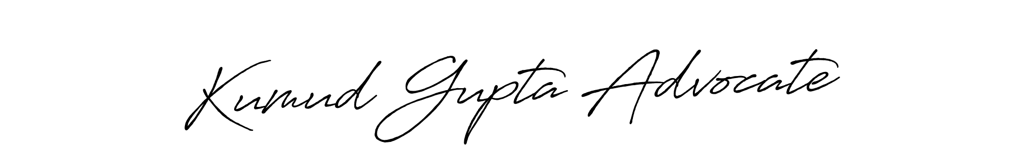 Once you've used our free online signature maker to create your best signature Antro_Vectra_Bolder style, it's time to enjoy all of the benefits that Kumud Gupta Advocate name signing documents. Kumud Gupta Advocate signature style 7 images and pictures png