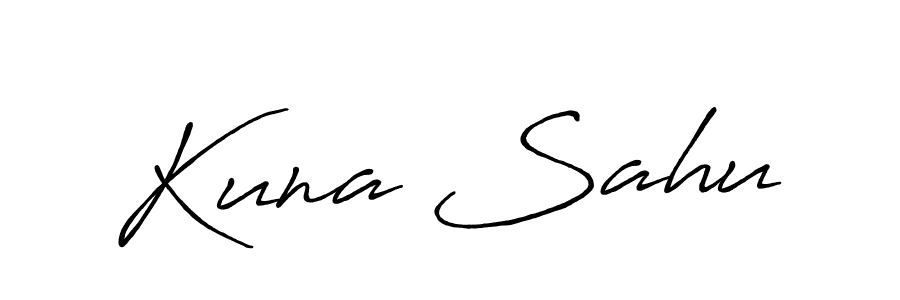 Make a beautiful signature design for name Kuna Sahu. Use this online signature maker to create a handwritten signature for free. Kuna Sahu signature style 7 images and pictures png