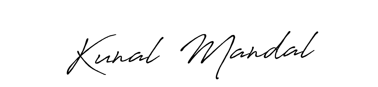 Best and Professional Signature Style for Kunal  Mandal. Antro_Vectra_Bolder Best Signature Style Collection. Kunal  Mandal signature style 7 images and pictures png