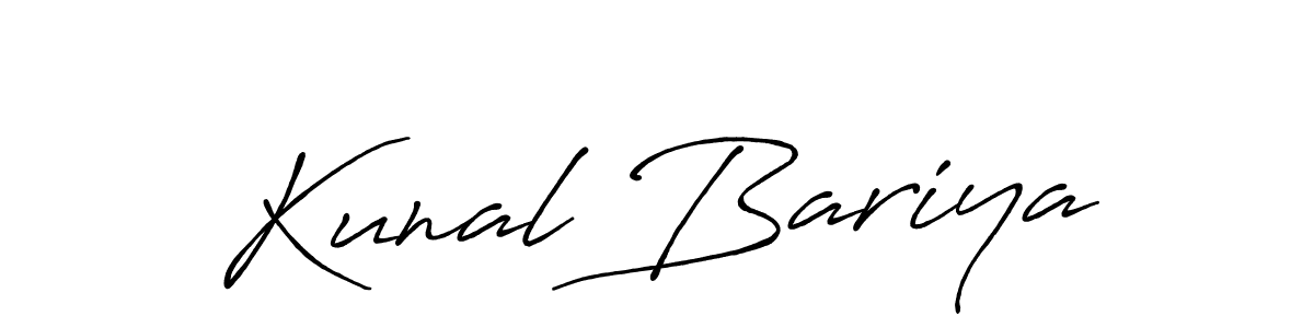 Best and Professional Signature Style for Kunal Bariya. Antro_Vectra_Bolder Best Signature Style Collection. Kunal Bariya signature style 7 images and pictures png