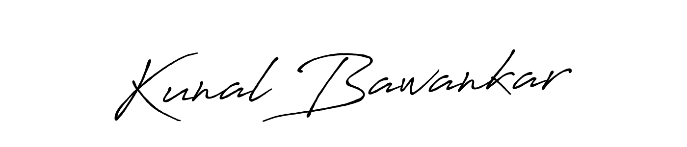 Make a beautiful signature design for name Kunal Bawankar. Use this online signature maker to create a handwritten signature for free. Kunal Bawankar signature style 7 images and pictures png