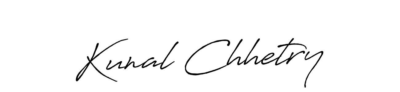 Use a signature maker to create a handwritten signature online. With this signature software, you can design (Antro_Vectra_Bolder) your own signature for name Kunal Chhetry. Kunal Chhetry signature style 7 images and pictures png