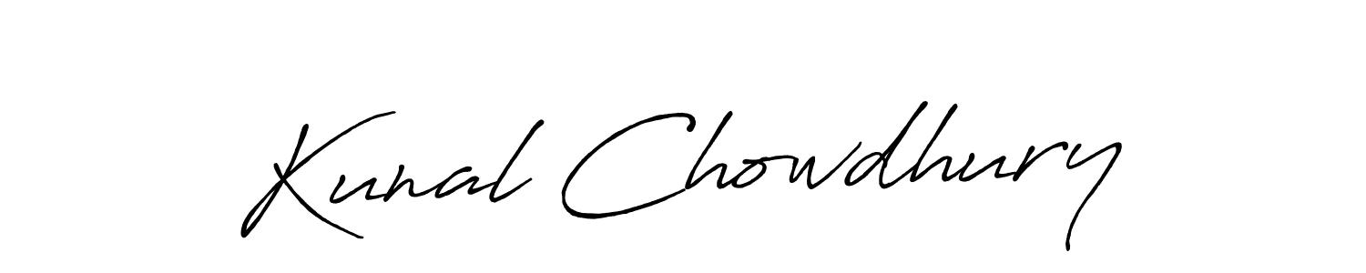 Also You can easily find your signature by using the search form. We will create Kunal Chowdhury name handwritten signature images for you free of cost using Antro_Vectra_Bolder sign style. Kunal Chowdhury signature style 7 images and pictures png