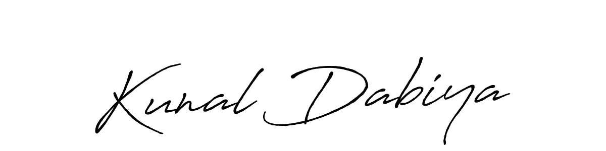 It looks lik you need a new signature style for name Kunal Dabiya. Design unique handwritten (Antro_Vectra_Bolder) signature with our free signature maker in just a few clicks. Kunal Dabiya signature style 7 images and pictures png