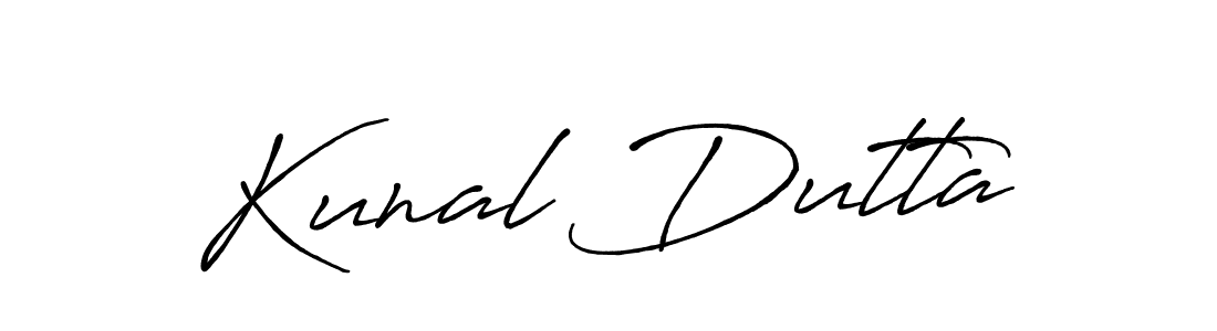 You should practise on your own different ways (Antro_Vectra_Bolder) to write your name (Kunal Dutta) in signature. don't let someone else do it for you. Kunal Dutta signature style 7 images and pictures png