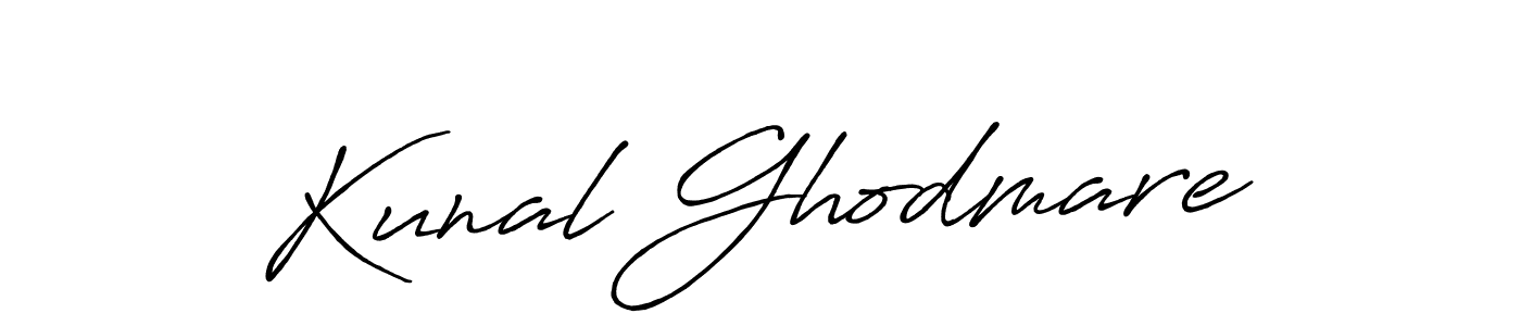 Also we have Kunal Ghodmare name is the best signature style. Create professional handwritten signature collection using Antro_Vectra_Bolder autograph style. Kunal Ghodmare signature style 7 images and pictures png