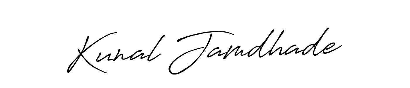 Also You can easily find your signature by using the search form. We will create Kunal Jamdhade name handwritten signature images for you free of cost using Antro_Vectra_Bolder sign style. Kunal Jamdhade signature style 7 images and pictures png