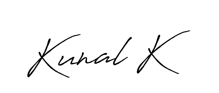 See photos of Kunal K official signature by Spectra . Check more albums & portfolios. Read reviews & check more about Antro_Vectra_Bolder font. Kunal K signature style 7 images and pictures png