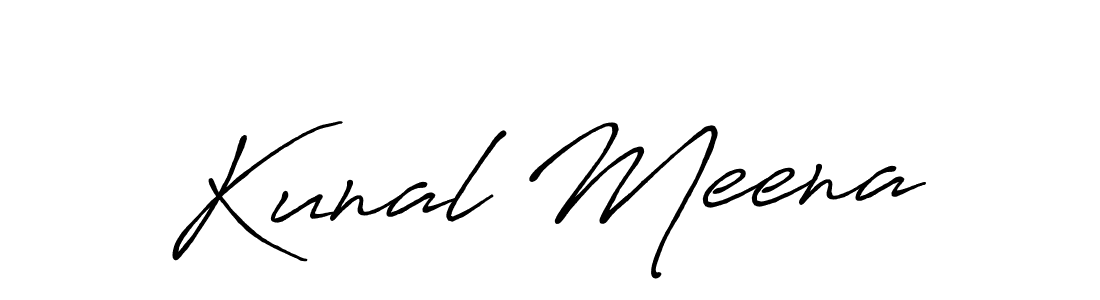 You should practise on your own different ways (Antro_Vectra_Bolder) to write your name (Kunal Meena) in signature. don't let someone else do it for you. Kunal Meena signature style 7 images and pictures png