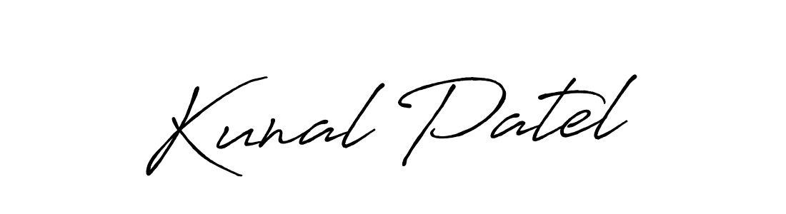 Make a beautiful signature design for name Kunal Patel. Use this online signature maker to create a handwritten signature for free. Kunal Patel signature style 7 images and pictures png