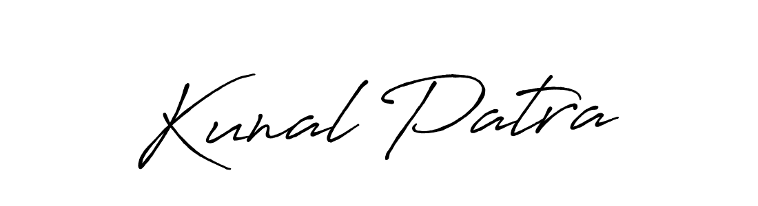How to Draw Kunal Patra signature style? Antro_Vectra_Bolder is a latest design signature styles for name Kunal Patra. Kunal Patra signature style 7 images and pictures png