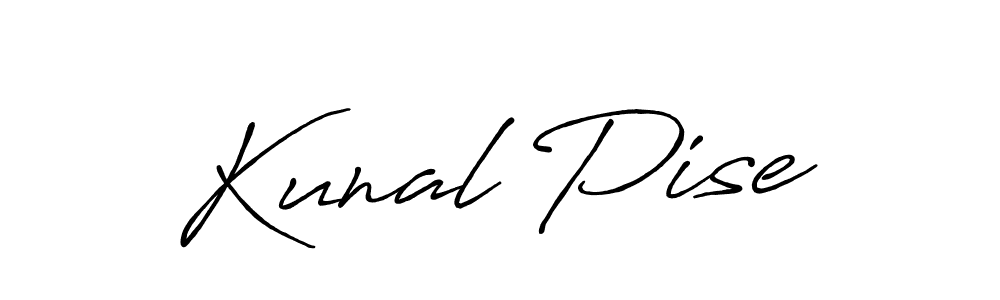 How to make Kunal Pise signature? Antro_Vectra_Bolder is a professional autograph style. Create handwritten signature for Kunal Pise name. Kunal Pise signature style 7 images and pictures png