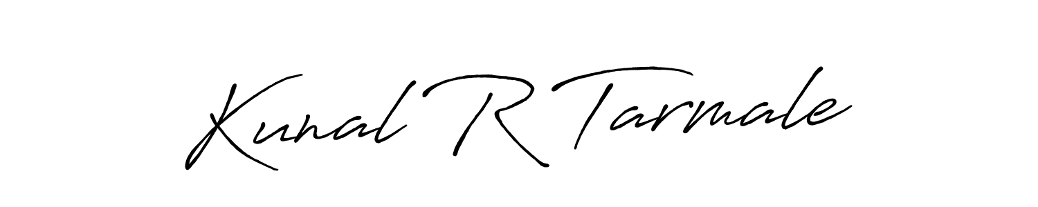 Use a signature maker to create a handwritten signature online. With this signature software, you can design (Antro_Vectra_Bolder) your own signature for name Kunal R Tarmale. Kunal R Tarmale signature style 7 images and pictures png