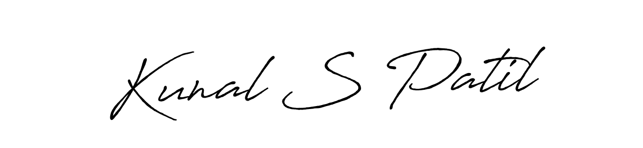 Best and Professional Signature Style for Kunal S Patil. Antro_Vectra_Bolder Best Signature Style Collection. Kunal S Patil signature style 7 images and pictures png