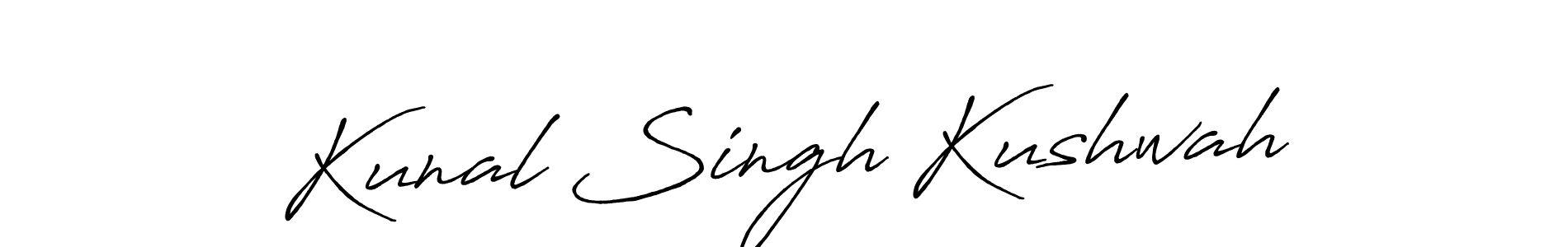 Antro_Vectra_Bolder is a professional signature style that is perfect for those who want to add a touch of class to their signature. It is also a great choice for those who want to make their signature more unique. Get Kunal Singh Kushwah name to fancy signature for free. Kunal Singh Kushwah signature style 7 images and pictures png