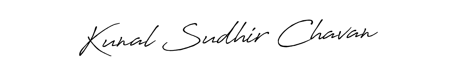 This is the best signature style for the Kunal Sudhir Chavan name. Also you like these signature font (Antro_Vectra_Bolder). Mix name signature. Kunal Sudhir Chavan signature style 7 images and pictures png