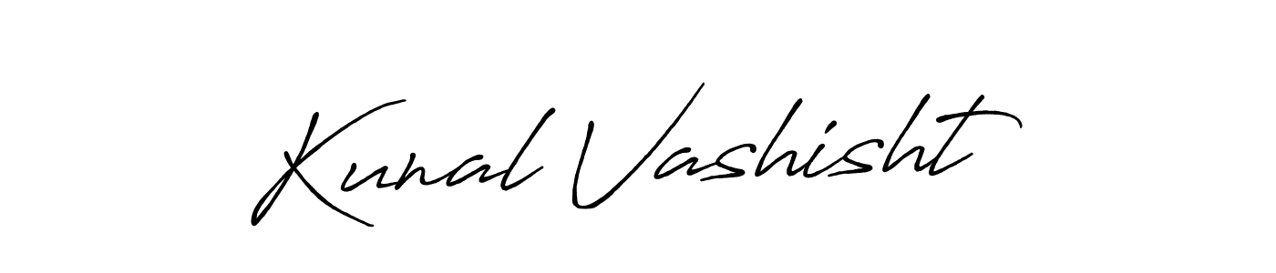 Use a signature maker to create a handwritten signature online. With this signature software, you can design (Antro_Vectra_Bolder) your own signature for name Kunal Vashisht. Kunal Vashisht signature style 7 images and pictures png