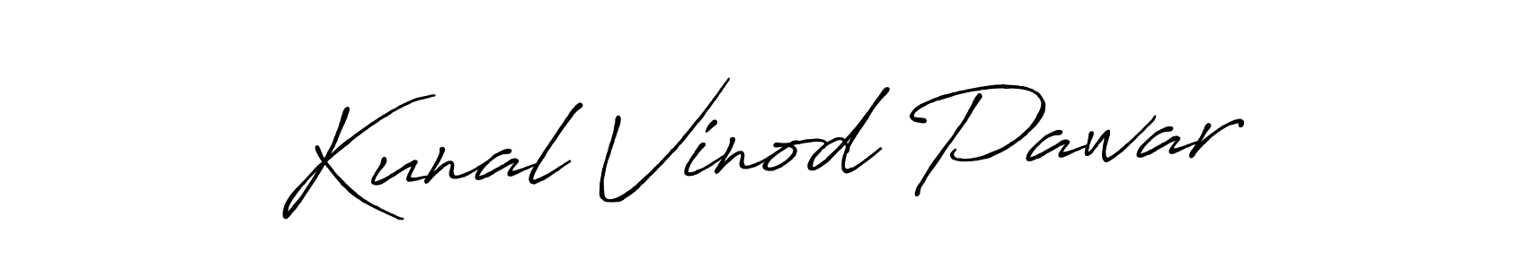 Make a beautiful signature design for name Kunal Vinod Pawar. Use this online signature maker to create a handwritten signature for free. Kunal Vinod Pawar signature style 7 images and pictures png