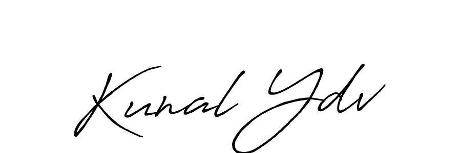 You should practise on your own different ways (Antro_Vectra_Bolder) to write your name (Kunal Ydv) in signature. don't let someone else do it for you. Kunal Ydv signature style 7 images and pictures png