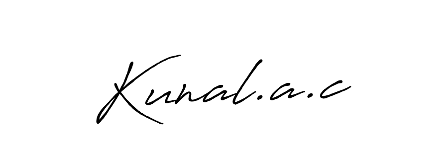 This is the best signature style for the Kunal.a.c name. Also you like these signature font (Antro_Vectra_Bolder). Mix name signature. Kunal.a.c signature style 7 images and pictures png