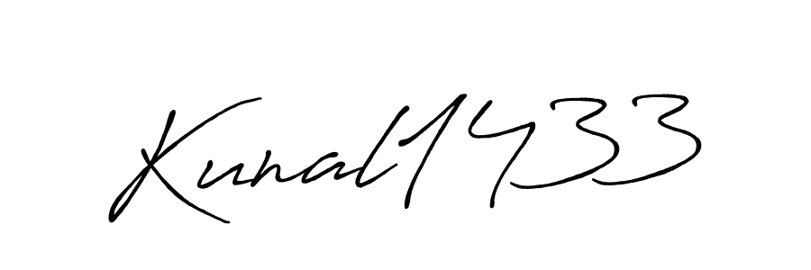 Similarly Antro_Vectra_Bolder is the best handwritten signature design. Signature creator online .You can use it as an online autograph creator for name Kunal1433. Kunal1433 signature style 7 images and pictures png