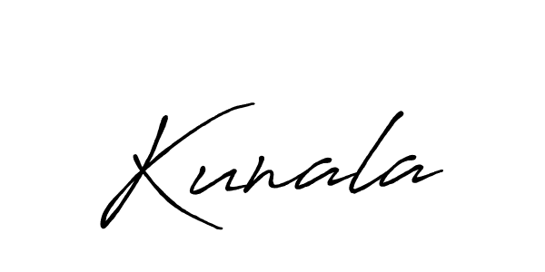 It looks lik you need a new signature style for name Kunala. Design unique handwritten (Antro_Vectra_Bolder) signature with our free signature maker in just a few clicks. Kunala signature style 7 images and pictures png