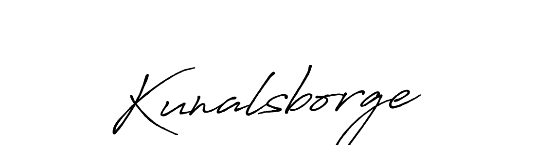 It looks lik you need a new signature style for name Kunalsborge. Design unique handwritten (Antro_Vectra_Bolder) signature with our free signature maker in just a few clicks. Kunalsborge signature style 7 images and pictures png