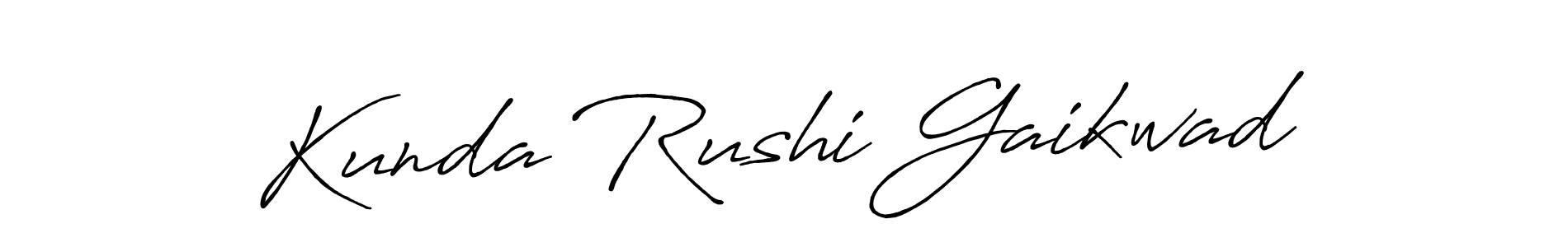 You should practise on your own different ways (Antro_Vectra_Bolder) to write your name (Kunda Rushi Gaikwad) in signature. don't let someone else do it for you. Kunda Rushi Gaikwad signature style 7 images and pictures png