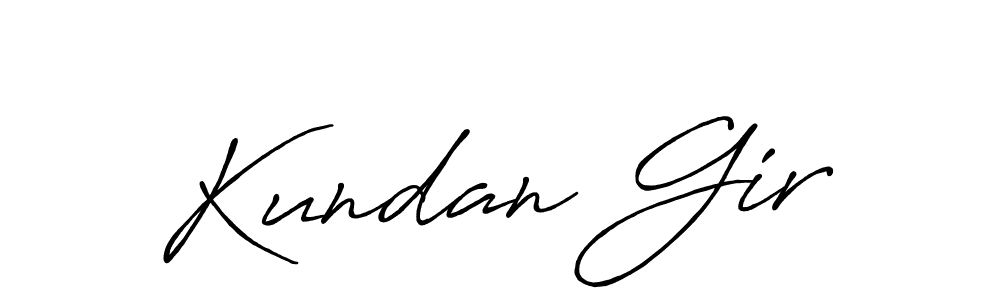 It looks lik you need a new signature style for name Kundan Gir. Design unique handwritten (Antro_Vectra_Bolder) signature with our free signature maker in just a few clicks. Kundan Gir signature style 7 images and pictures png