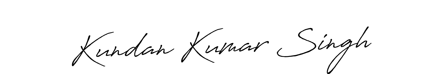 Also we have Kundan Kumar Singh name is the best signature style. Create professional handwritten signature collection using Antro_Vectra_Bolder autograph style. Kundan Kumar Singh signature style 7 images and pictures png