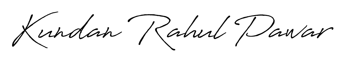Kundan Rahul Pawar stylish signature style. Best Handwritten Sign (Antro_Vectra_Bolder) for my name. Handwritten Signature Collection Ideas for my name Kundan Rahul Pawar. Kundan Rahul Pawar signature style 7 images and pictures png