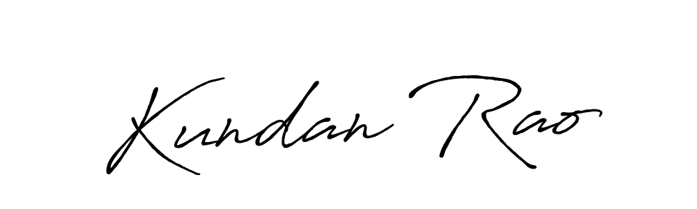 Make a beautiful signature design for name Kundan Rao. Use this online signature maker to create a handwritten signature for free. Kundan Rao signature style 7 images and pictures png