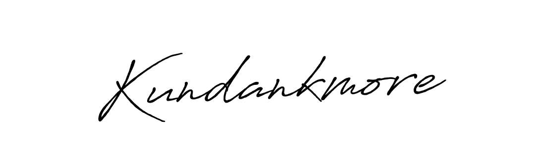 Design your own signature with our free online signature maker. With this signature software, you can create a handwritten (Antro_Vectra_Bolder) signature for name Kundankmore. Kundankmore signature style 7 images and pictures png