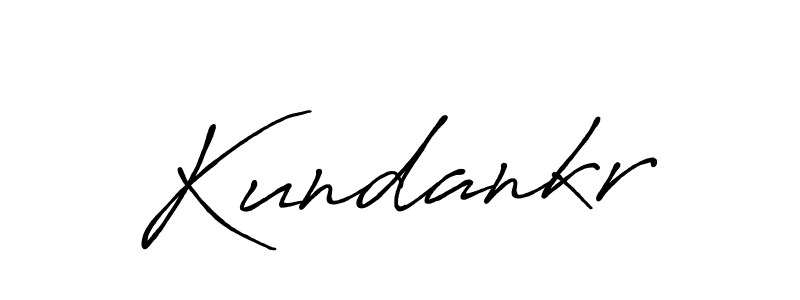 Create a beautiful signature design for name Kundankr. With this signature (Antro_Vectra_Bolder) fonts, you can make a handwritten signature for free. Kundankr signature style 7 images and pictures png