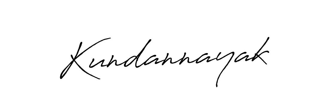 Use a signature maker to create a handwritten signature online. With this signature software, you can design (Antro_Vectra_Bolder) your own signature for name Kundannayak. Kundannayak signature style 7 images and pictures png