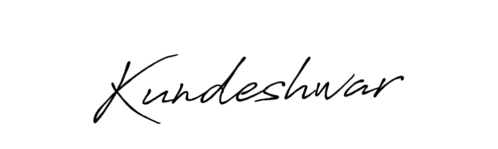 Create a beautiful signature design for name Kundeshwar. With this signature (Antro_Vectra_Bolder) fonts, you can make a handwritten signature for free. Kundeshwar signature style 7 images and pictures png