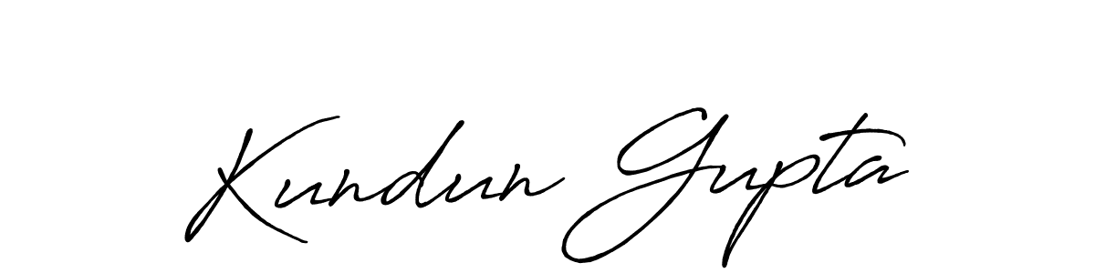 Also we have Kundun Gupta name is the best signature style. Create professional handwritten signature collection using Antro_Vectra_Bolder autograph style. Kundun Gupta signature style 7 images and pictures png