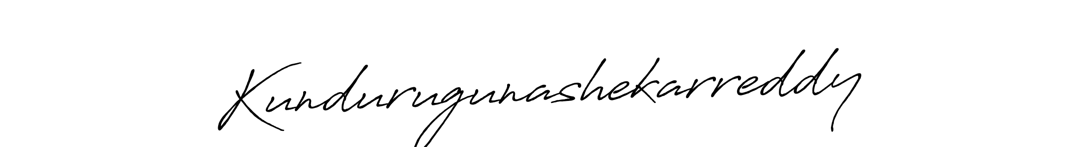 Antro_Vectra_Bolder is a professional signature style that is perfect for those who want to add a touch of class to their signature. It is also a great choice for those who want to make their signature more unique. Get Kundurugunashekarreddy name to fancy signature for free. Kundurugunashekarreddy signature style 7 images and pictures png