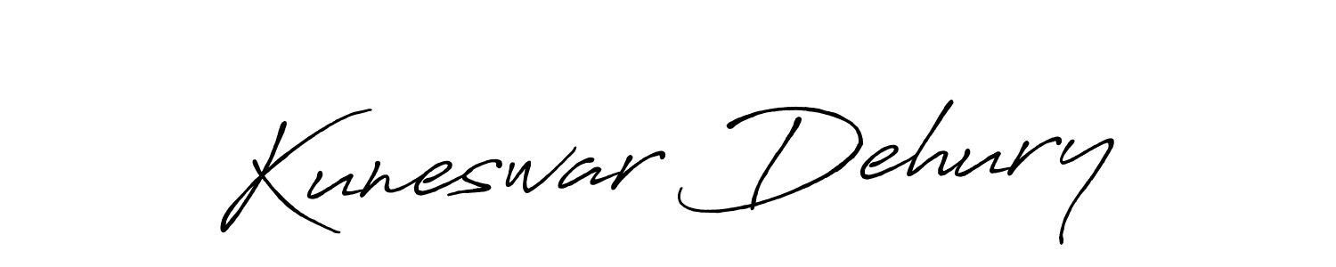 Also You can easily find your signature by using the search form. We will create Kuneswar Dehury name handwritten signature images for you free of cost using Antro_Vectra_Bolder sign style. Kuneswar Dehury signature style 7 images and pictures png