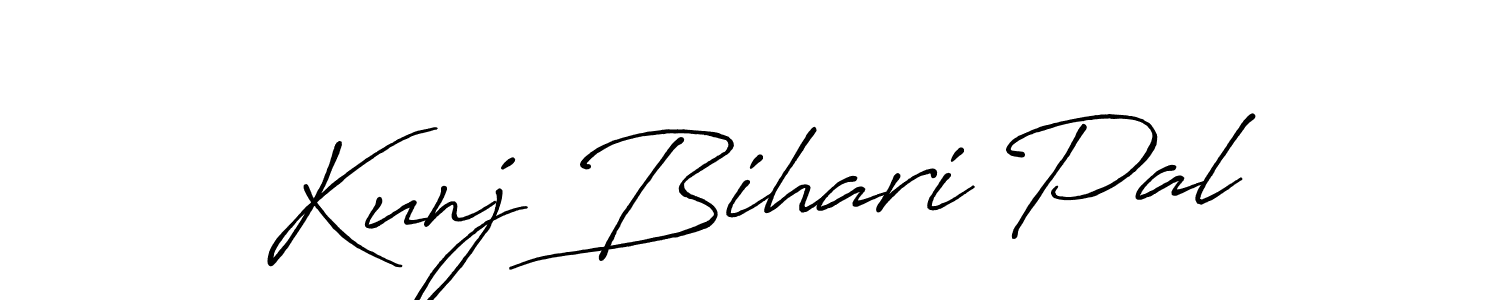 It looks lik you need a new signature style for name Kunj Bihari Pal. Design unique handwritten (Antro_Vectra_Bolder) signature with our free signature maker in just a few clicks. Kunj Bihari Pal signature style 7 images and pictures png
