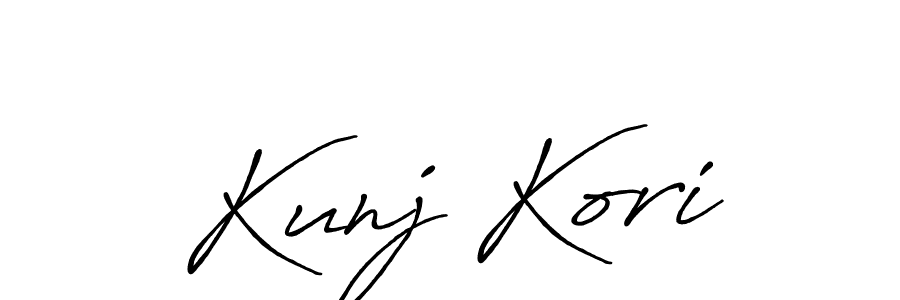 Best and Professional Signature Style for Kunj Kori. Antro_Vectra_Bolder Best Signature Style Collection. Kunj Kori signature style 7 images and pictures png