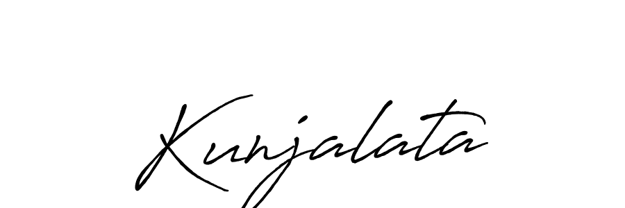 Also You can easily find your signature by using the search form. We will create Kunjalata name handwritten signature images for you free of cost using Antro_Vectra_Bolder sign style. Kunjalata signature style 7 images and pictures png