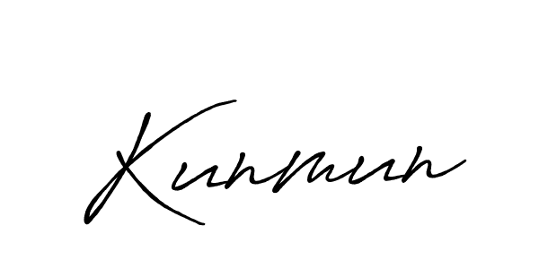 How to Draw Kunmun signature style? Antro_Vectra_Bolder is a latest design signature styles for name Kunmun. Kunmun signature style 7 images and pictures png