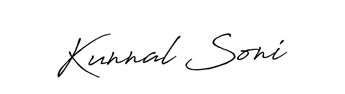 Once you've used our free online signature maker to create your best signature Antro_Vectra_Bolder style, it's time to enjoy all of the benefits that Kunnal Soni name signing documents. Kunnal Soni signature style 7 images and pictures png