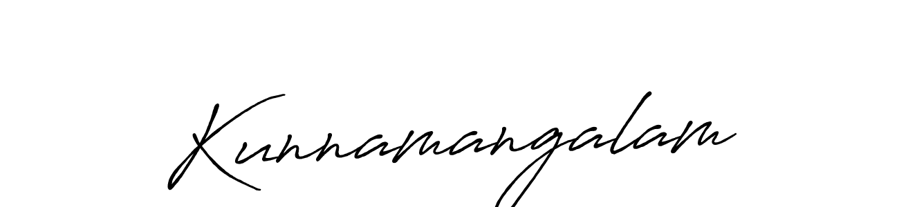 Best and Professional Signature Style for Kunnamangalam. Antro_Vectra_Bolder Best Signature Style Collection. Kunnamangalam signature style 7 images and pictures png