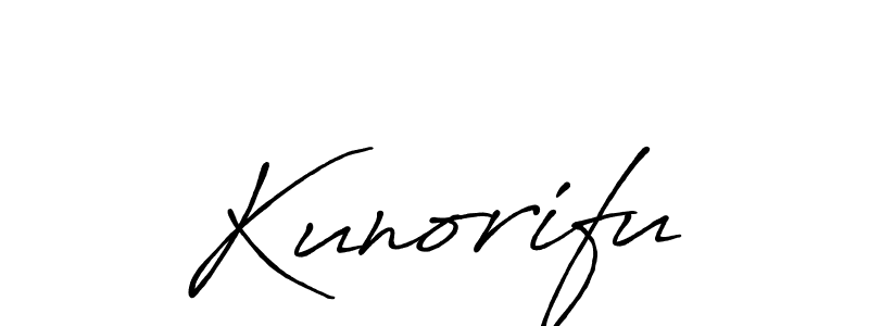 How to make Kunorifu name signature. Use Antro_Vectra_Bolder style for creating short signs online. This is the latest handwritten sign. Kunorifu signature style 7 images and pictures png