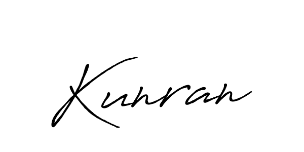 Best and Professional Signature Style for Kunran. Antro_Vectra_Bolder Best Signature Style Collection. Kunran signature style 7 images and pictures png