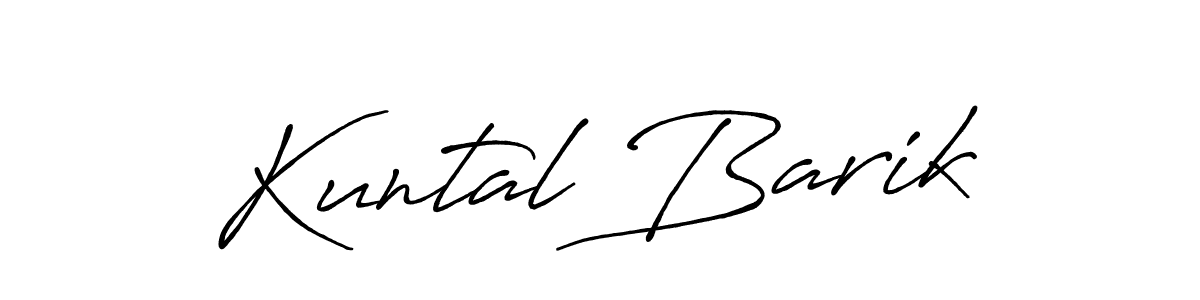 How to Draw Kuntal Barik signature style? Antro_Vectra_Bolder is a latest design signature styles for name Kuntal Barik. Kuntal Barik signature style 7 images and pictures png