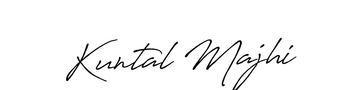 How to make Kuntal Majhi signature? Antro_Vectra_Bolder is a professional autograph style. Create handwritten signature for Kuntal Majhi name. Kuntal Majhi signature style 7 images and pictures png